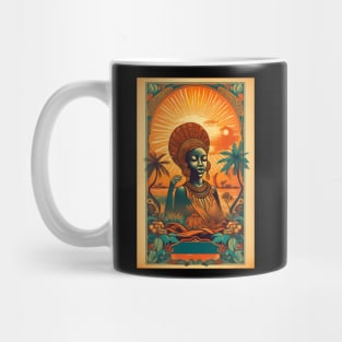 Vintage travel posters of Africa Mug